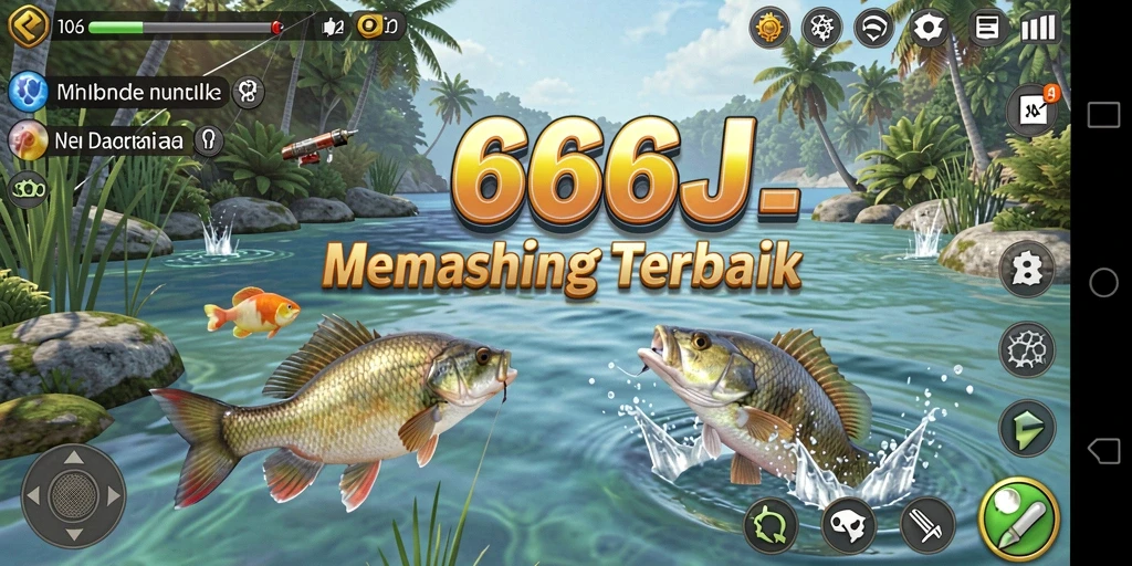 Gameplay seru dengan grafis memukau di 666J.