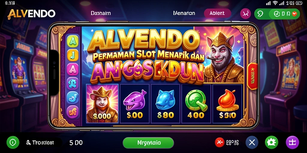 Gameplay Slot yang mengasyikkan di ALVENDO