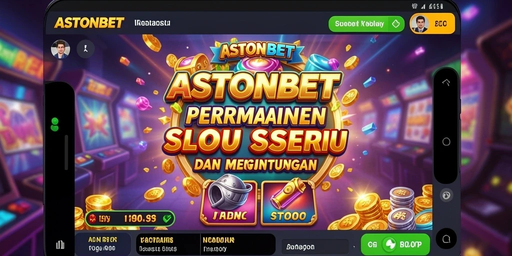 Tampilan menarik dari gameplay Slot di ASTONBET.