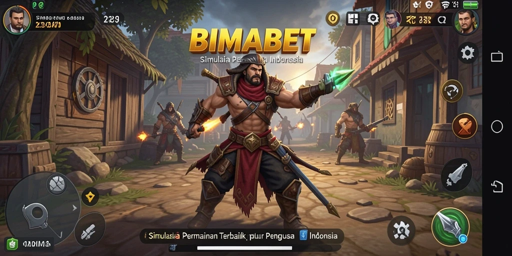 Screenshot gameplay BIMABET dengan aksi simulasi yang seru.