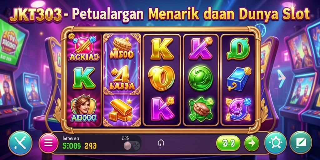 Gameplay Slot yang menarik dan penuh warna di JKT303.