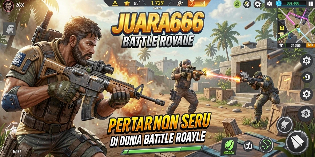 Tampilkan pertarungan seru dalam gameplay JUARA666 yang mendebarkan.