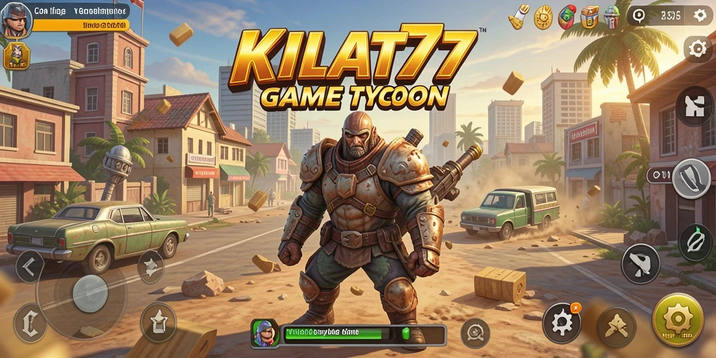 Gameplay Tycoon yang menarik dan strategis di KILAT77.