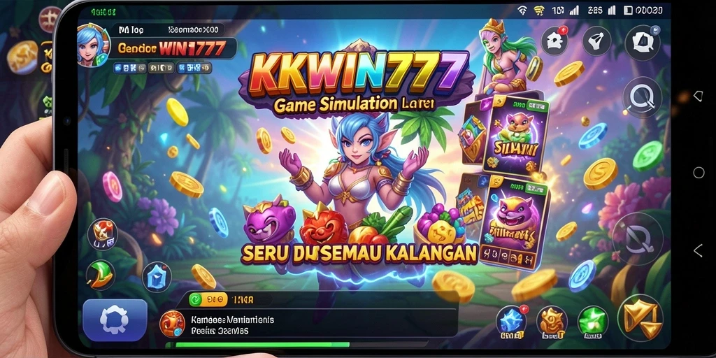 Tangkapan layar utama KKWIN777 menunjukkan aksi gameplay yang mendebarkan.