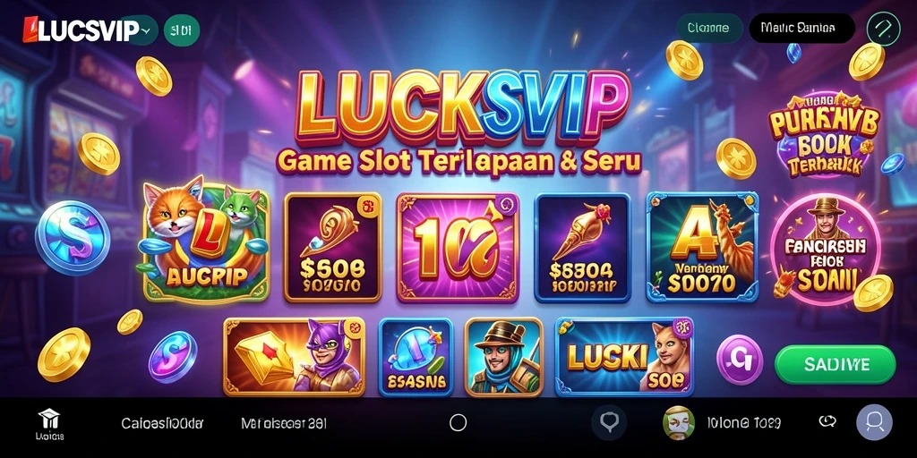 Tampilan gameplay LUCKSVIP yang menarik dan menantang.