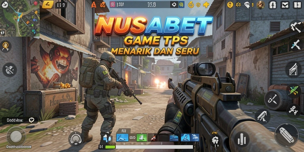Tampilan gameplay NUSABET yang mendebarkan dan menarik.
