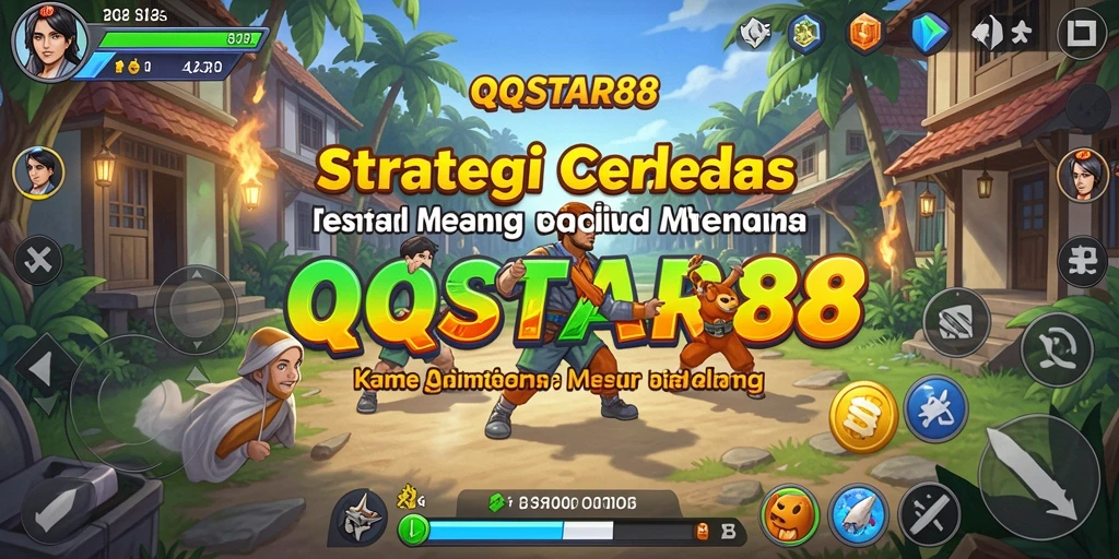 Tampilan gameplay seru dan strategis dalam QQSTAR88.