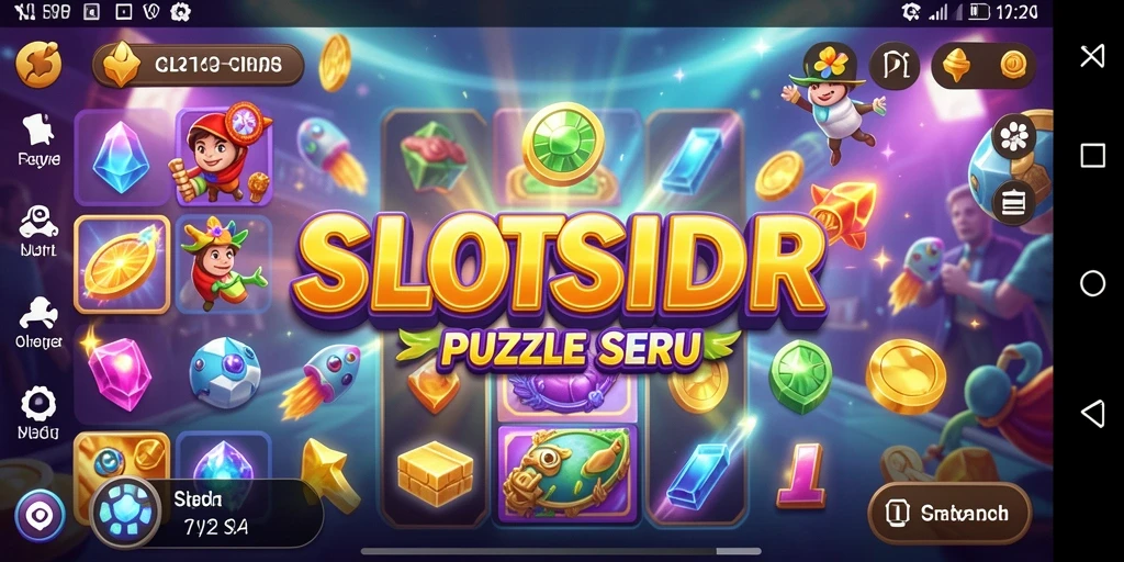Gameplay puzzle yang menarik di SLOTSIDR.