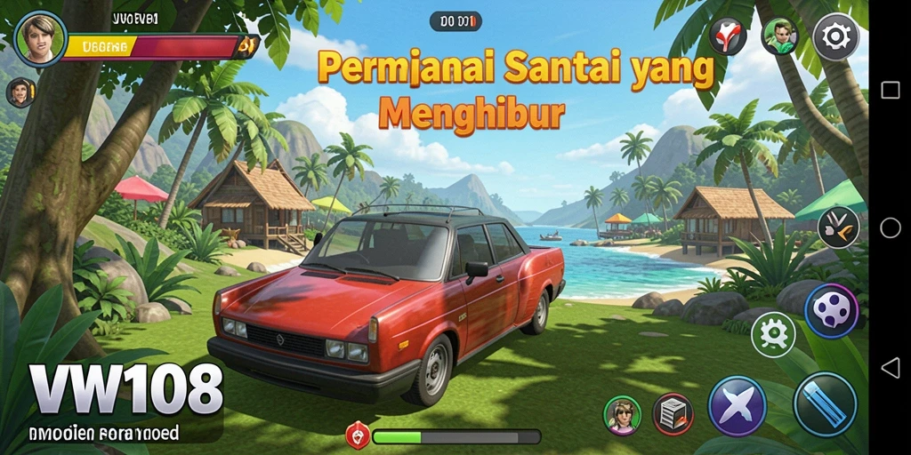 Screenshot VW108 menampilkan gameplay yang seru dan menghibur.